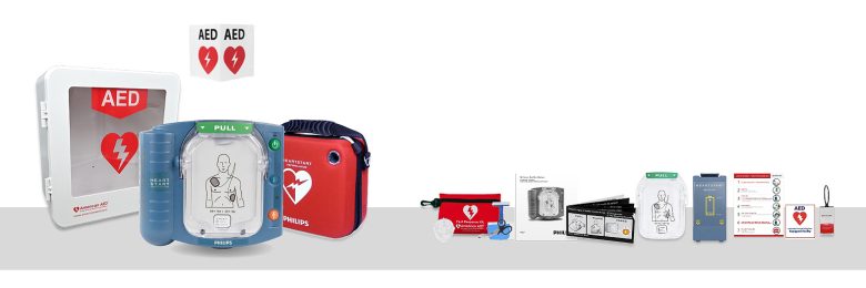 Automated External Defibrillator and accesories